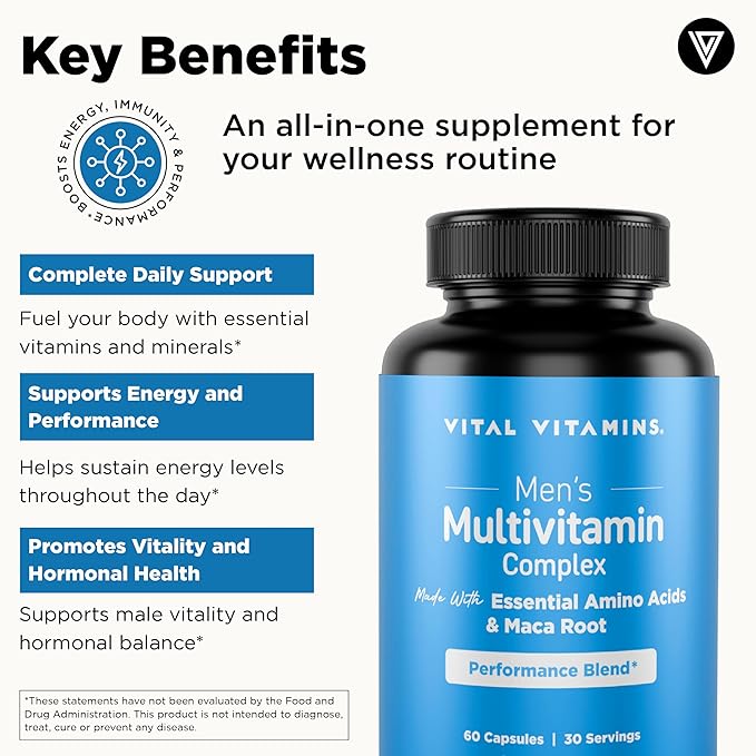 Vital Vitamins Multi Collagen Capsules + Men's Multivitamins