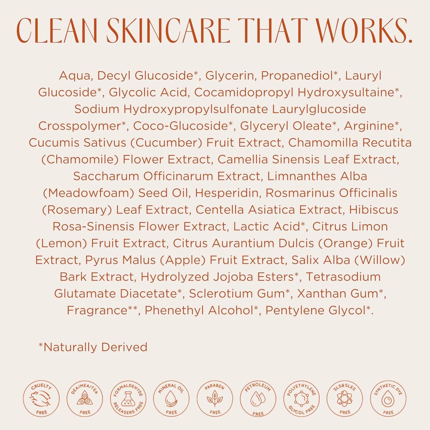 InstaNatural Glycolic Acid Cleanser Face Wash for Women & Men, Gently Exfoliating, Pore Minimizer, Anti Aging, Blackhead Remover, Acne Facial Treatment with Botanical Extracts, 6.7 Fl Oz