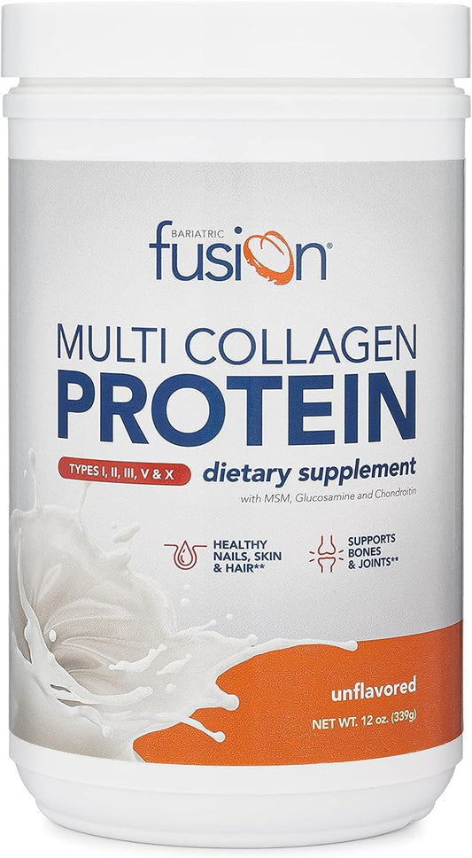 Bariatric Fusion Unflavored Multi Collagen Protein Powder 2 | 30 Servings