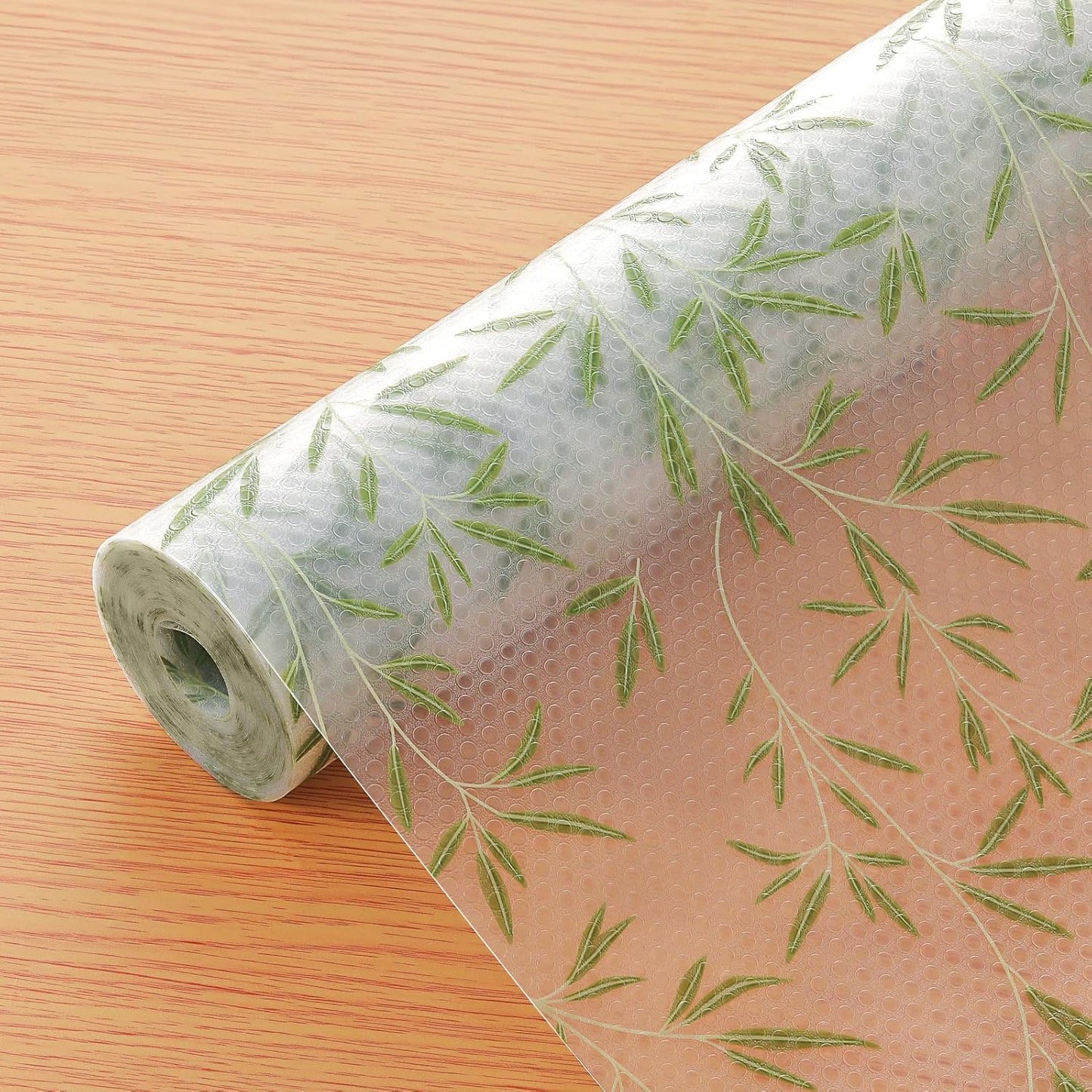 Cooyes Shelf Liners for Kitchen Cabinets Refrigerator Liners Waterproof & Oil-Proof Kitchen Cupboard Liner Drawer Mats EVA Material Non Adhesive Fridge Liner for Shelves