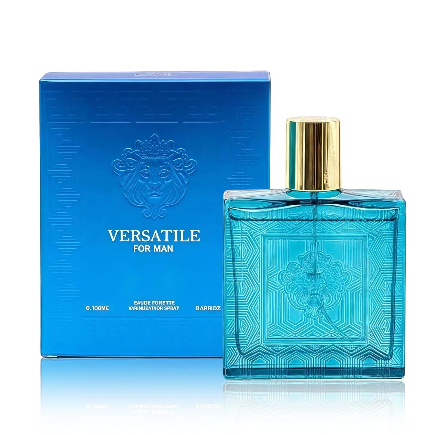 Versatile for Man Cologne 100ml Eau De Toilette Spray Base Notes of Beans, Amber, Geranium Flower and Vanilla Fragrance For Men Daily Wear