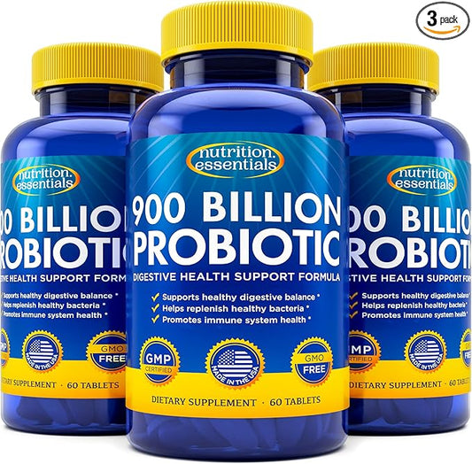Probiotics for Women and Men 80%+ Stronger 3 Count 60 Tablets