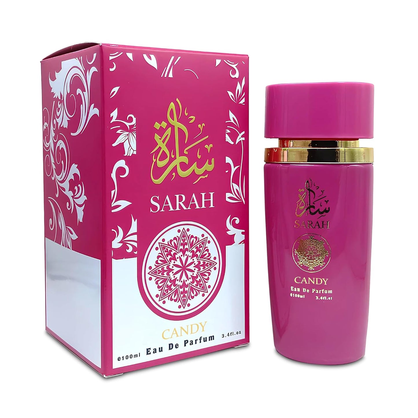 Sarah Candy Eau de Parfum for Women - 100ml Floral & Fruity Perfume with Lavender, Coconut, Vanilla & Pear, Long-Lasting Feminine Fragrance