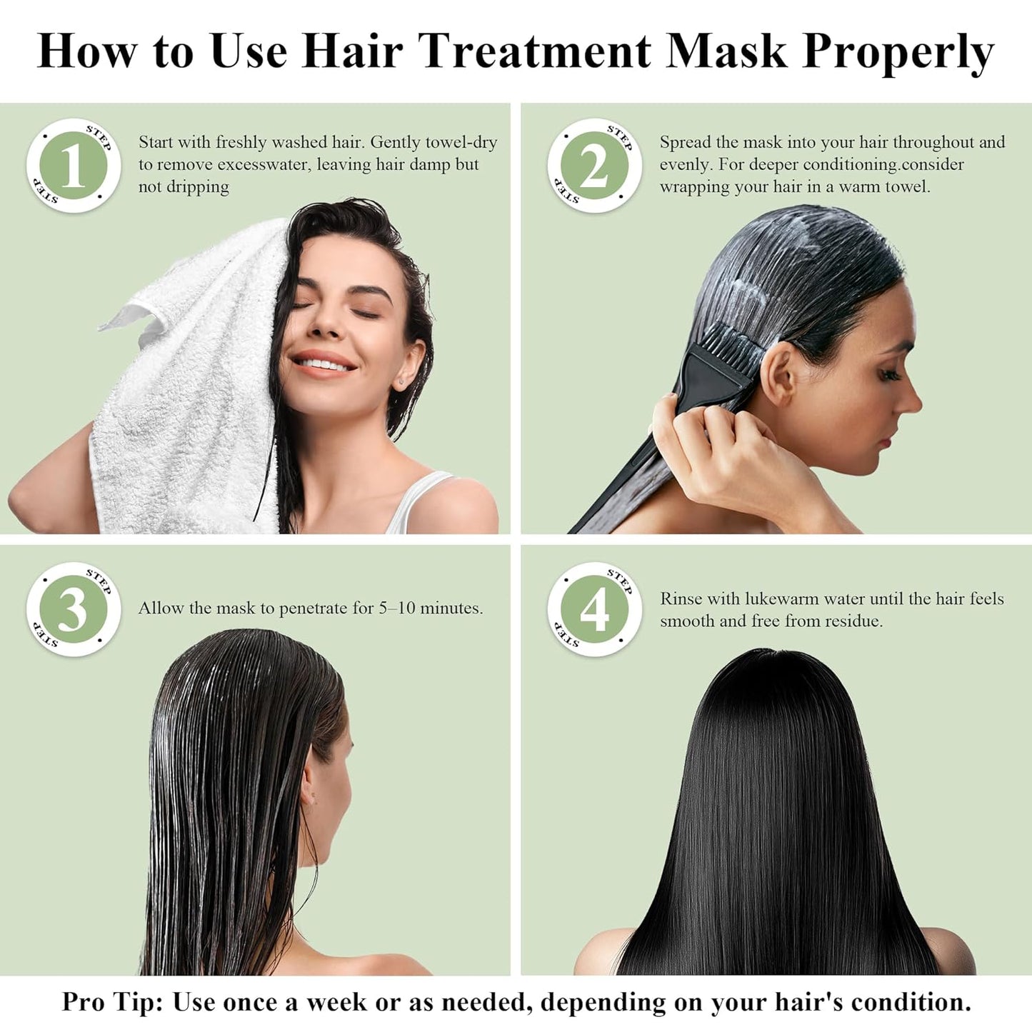 ALFHEIM Rosemary+ Purifying Hair Mask – Deep Hydrating & Balancing Treatment for Oily & Fine Hair with Rosemary, Peppermint & Jojoba Oils – Strengthens, Smooths & Refreshes – Sulfate Free – 8.45 oz