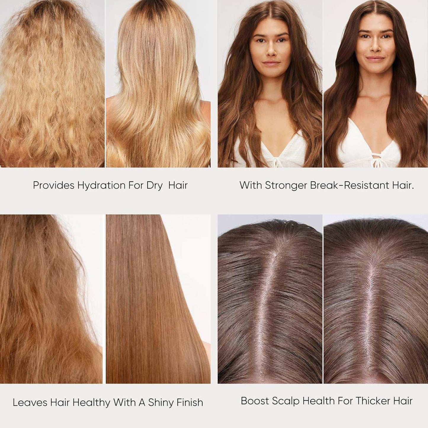 Collagen Deep Conditioning Hair Mask – Protein Hydrating & Repair Treatment for Dry Damaged Hair, Restores Smoothness & Shine, Best Hair Mask for Growth, Frizz Control & Bleached Hair Repair, 500g