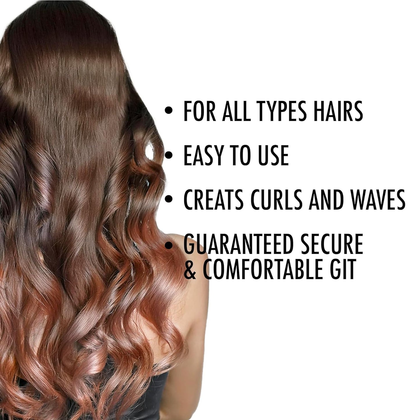 DONNA Foam Rollers for Hairdressing and Heatless Styling (7/8"(D) MEDIUM)