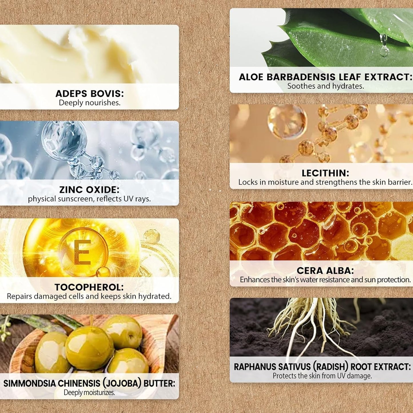 Beef Tallow Sunscreen for Face & Body, Natural Organic Sunscreen SPF 50, Beef Tallow for Skin Non Greasy, No White Cast, Fast Absorbing, Deep Moisturizing for Sensitive Skin, Summer Outdoor, 3.52 OZ