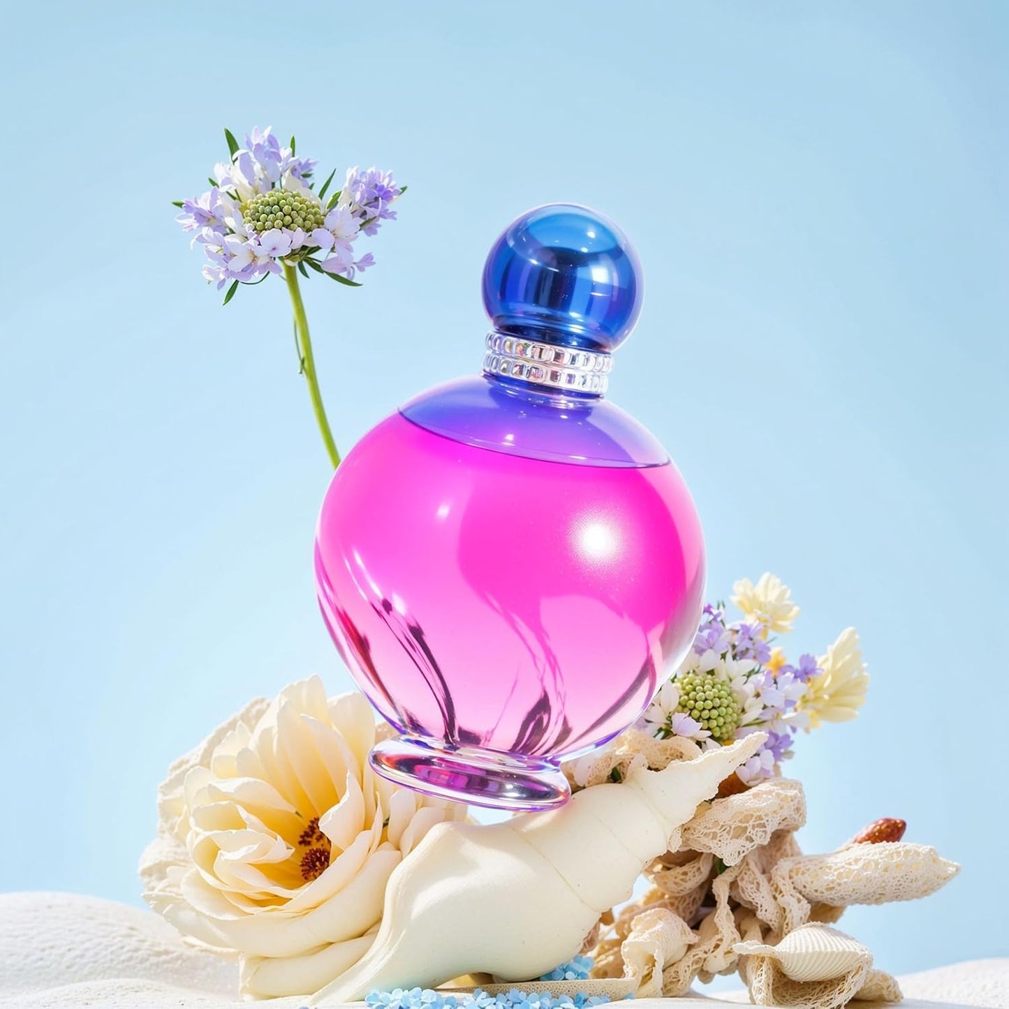 Hybrid & Company Women Fantastic Summer Rainbow Eau De Parfum Vaporisateur Natural Spray 4.0 Fl Oz