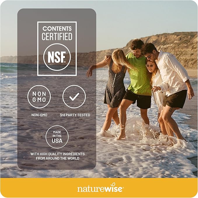 NatureWise Vitamin D3 5000iu (125 mcg) 1 Year Supply for Healthy Muscle Function, and Immune Support, Non-GMO, Gluten Free in Cold-Pressed Olive Oil, Packaging Vary ( Mini Softgel), 360 Count