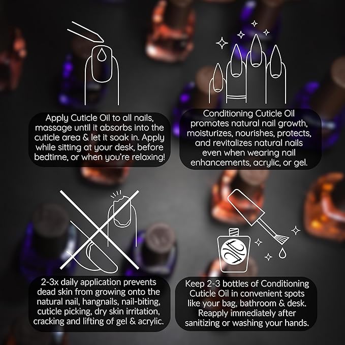 Tammy Taylor Hydrating Nail Cuticle Oil w/Cuticle Cream | Peach Cuticle Softener w/Vitamin E, Jojoba Oil, Natural Ingredients & USA Made Professional Nail Growth Oil for Growth and Strength .25 oz