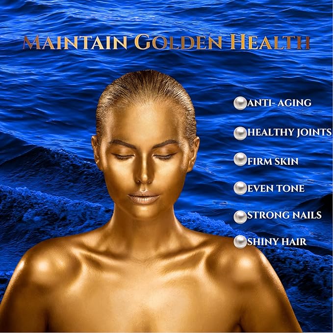 Marine Collagen Peptides Powder with Hyaluronic Acid, Coenzyme Q10, Vitamin C - Promote Firm Skin, Strong Nails&Hair, Healthy Joints - Hydrolyzed Collagen from Atlantic Cod - 10g per Serving