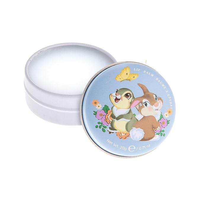 Mad Beauty Disney Beauty of Bambi Lip Balm Duo | Cruelty-Free Cosmetics | Strawberry & Vanilla Scented | Skincare Gifts for Women, Adults, and Kids