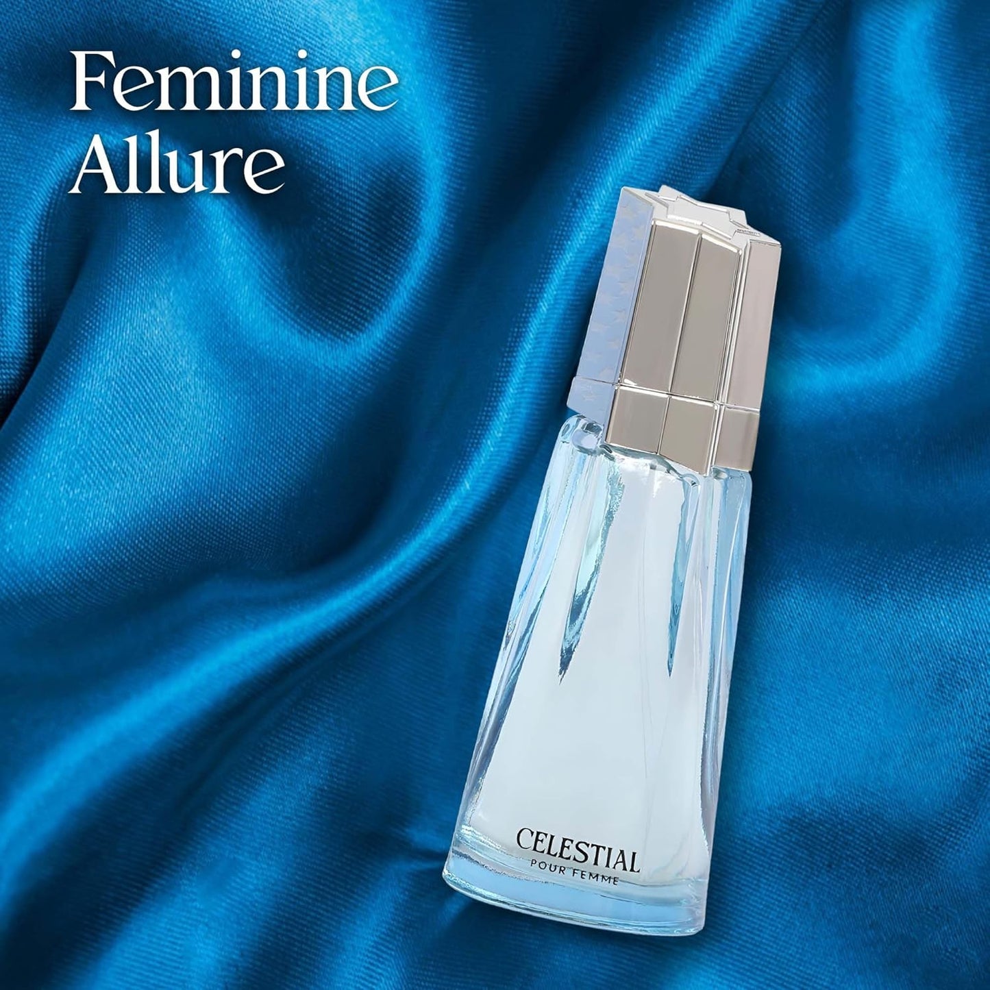 2PCS Celestial Eau de Parfum for Women - 100ml Floral & Fruity Perfume with Lavender, Coconut, Vanilla & Pear, Long-Lasting Feminine Fragrance