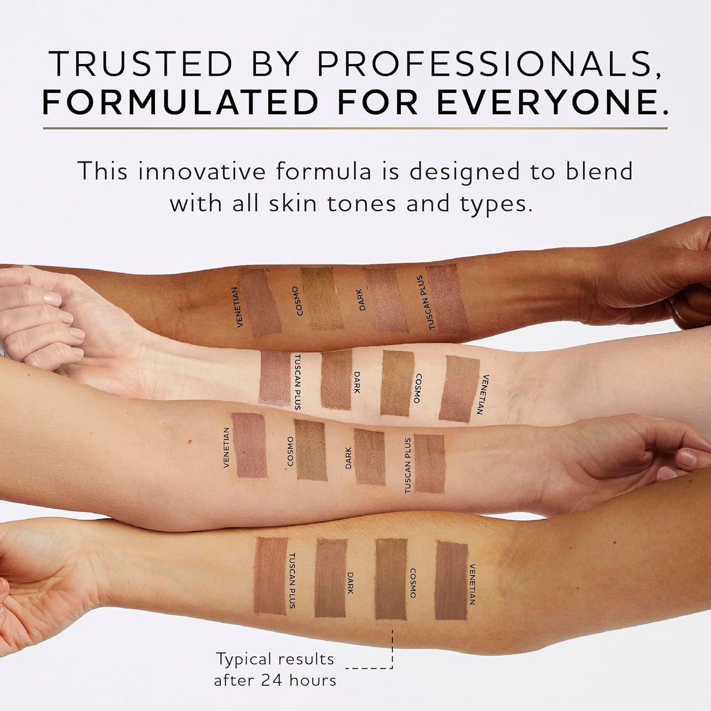 Norvell Venetian Sunless Self Tanner Mousse with Bronzer, 8 Fl Oz - Instant Self Tanning - Natural Looking - Anti-Orange - Fake Tan for Bronzing Glow