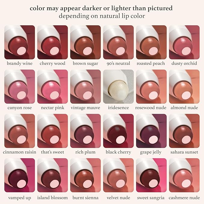 Julep It's Balm Tint of Color Lip Balm - Island Blossom | Hydrating Lip Color with Vitamin E Core | Natural Gloss Finish | Vegan & Cruelty-Free