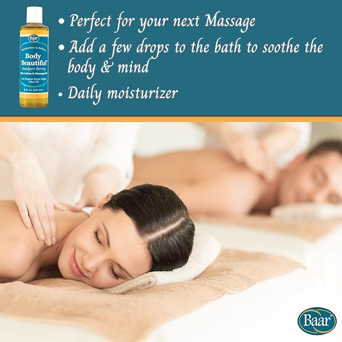 Body Beautiful with Juniper Berry Massage Oil