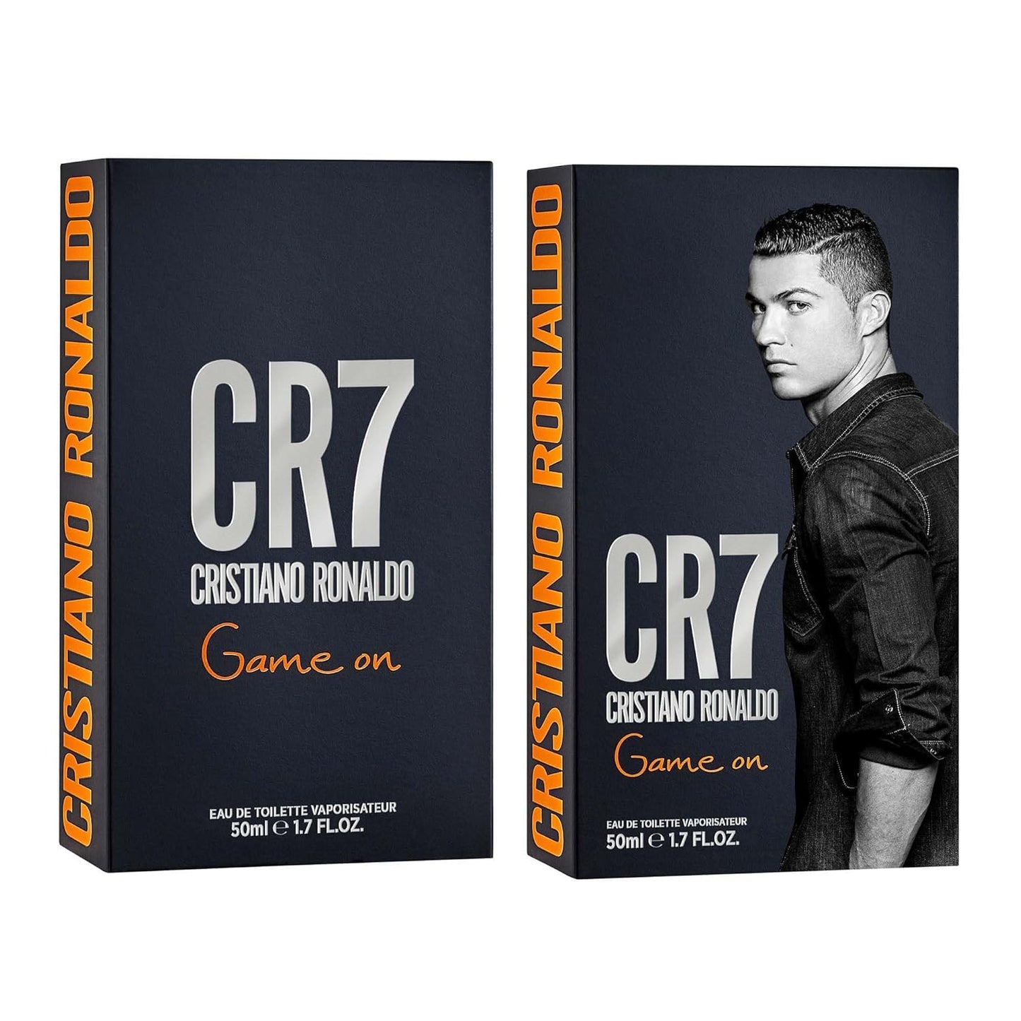 Cristiano Ronaldo CR7 Game On - Aromatic Fragrance For Men - Woody And Alluring Scent - Tropical And Dense Essence - A Dark And Sophisticated Aesthetic - Bold And Long Wearing - 1.7 Oz EDT Spray