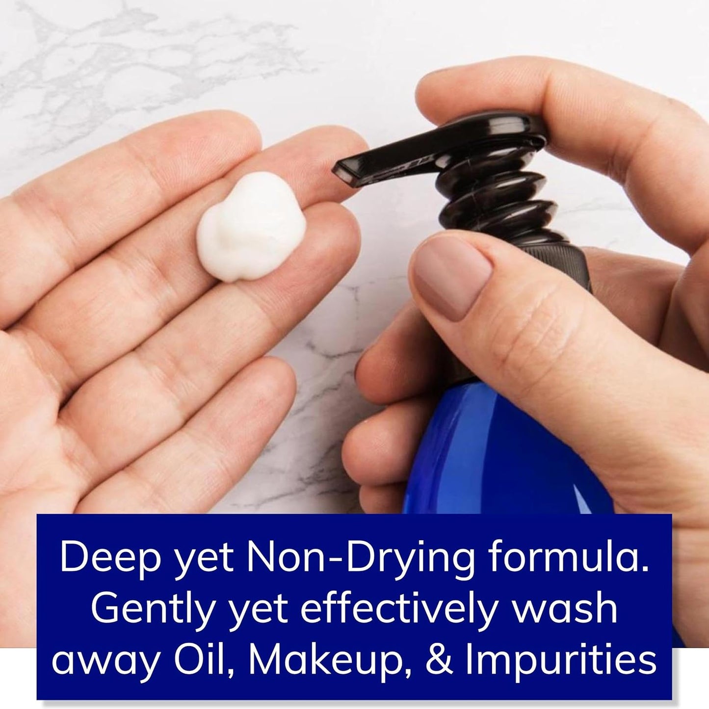 Natural Hydrating Foaming Facial Cleanser | NonDrying Cream-to-Foam Face Wash | High-Performing yet Gentle | Softer, Smoother Glowing Skin | Handcrafted in Small Batches | All Skin Types | Women & Men