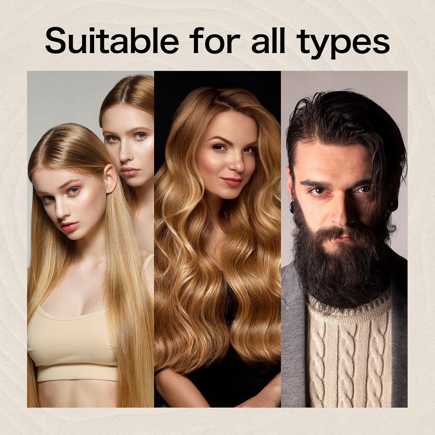 Onedor Buffalo Horn Handmade 100% Natural Green Sandalwood Hair Comb - Anti-Static Sandalwood Scent Natural Hair Detangler Wooden Comb (Wide Tooth)