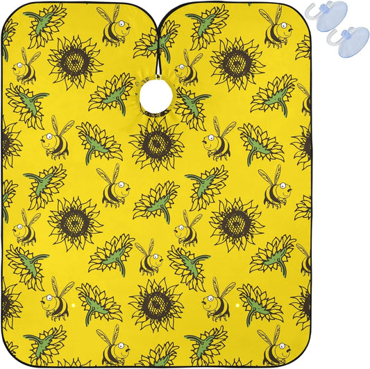 Stylish Barber Cape - Unisex Hair Cutting Apron for Men & Women