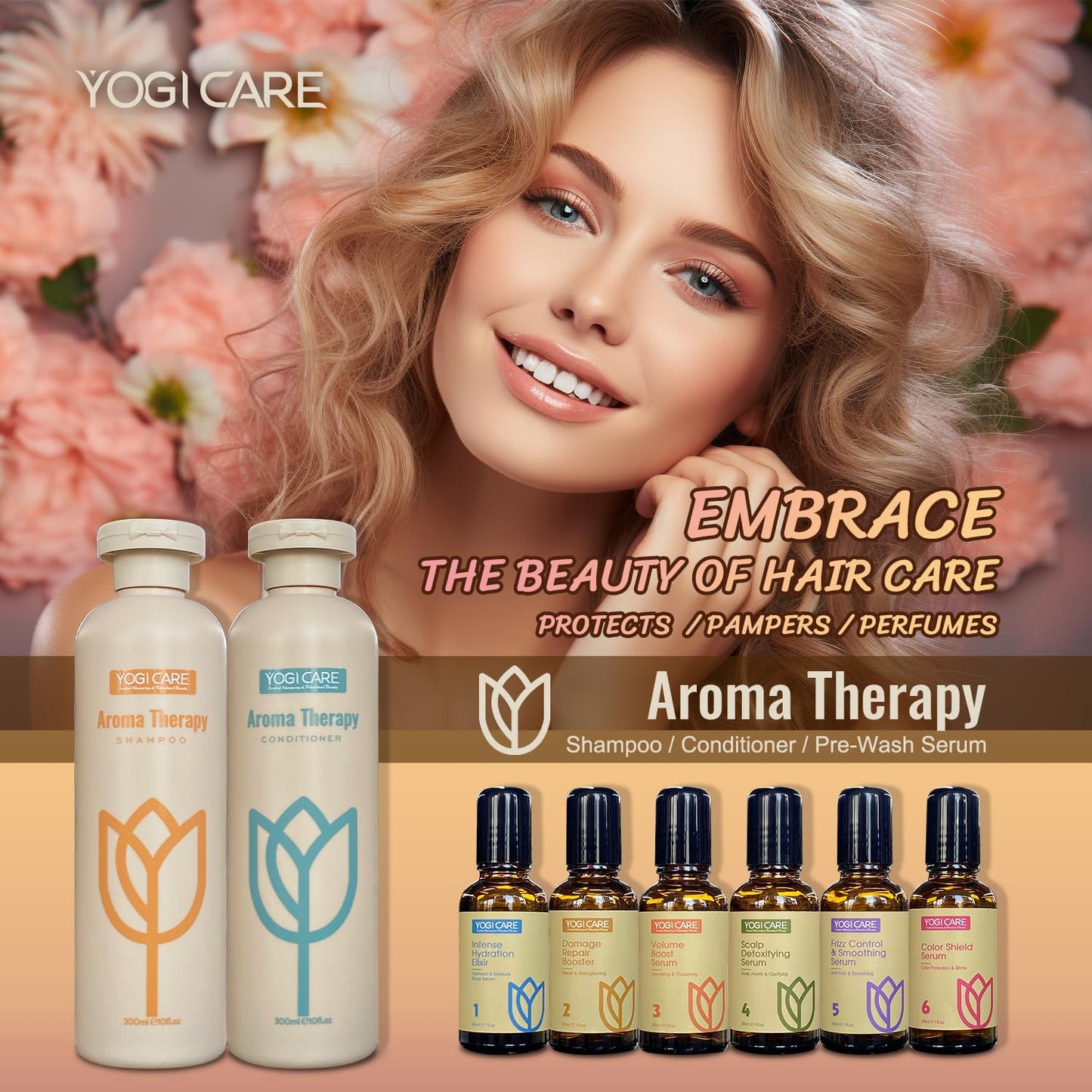 Aroma Therapy Pre-Wash Hair Oil Serum 30ml / 1 Fl.oz (Volumizing & Thickening)