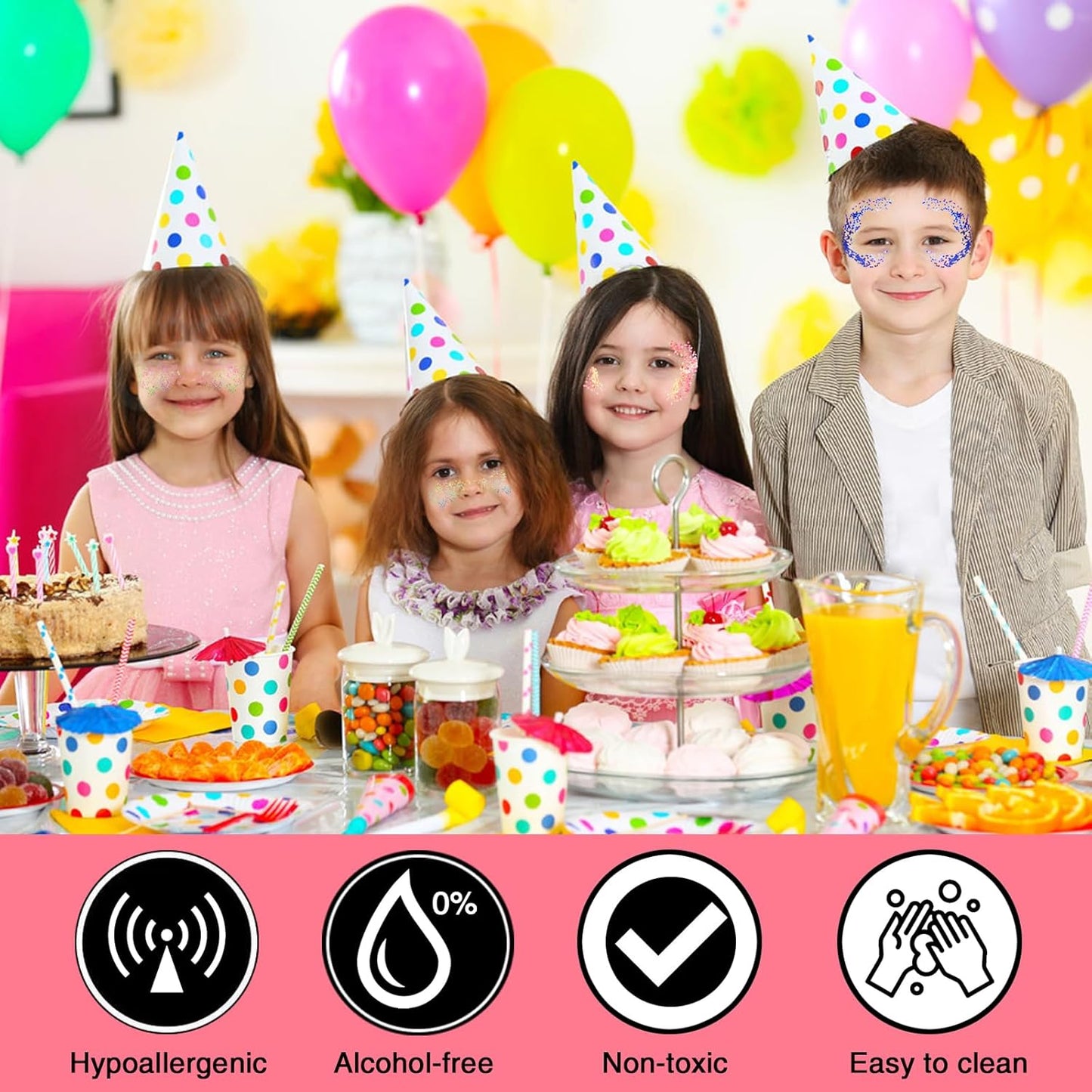 White Face Body Glitter, Singer Concerts Music Festival Rave Accessories, Mermaid Face Glitter Gel, Sparkling Holographic Chunky Glitter for Lip Eye Hair Body Glitter Makeup, 50ML(06 White)