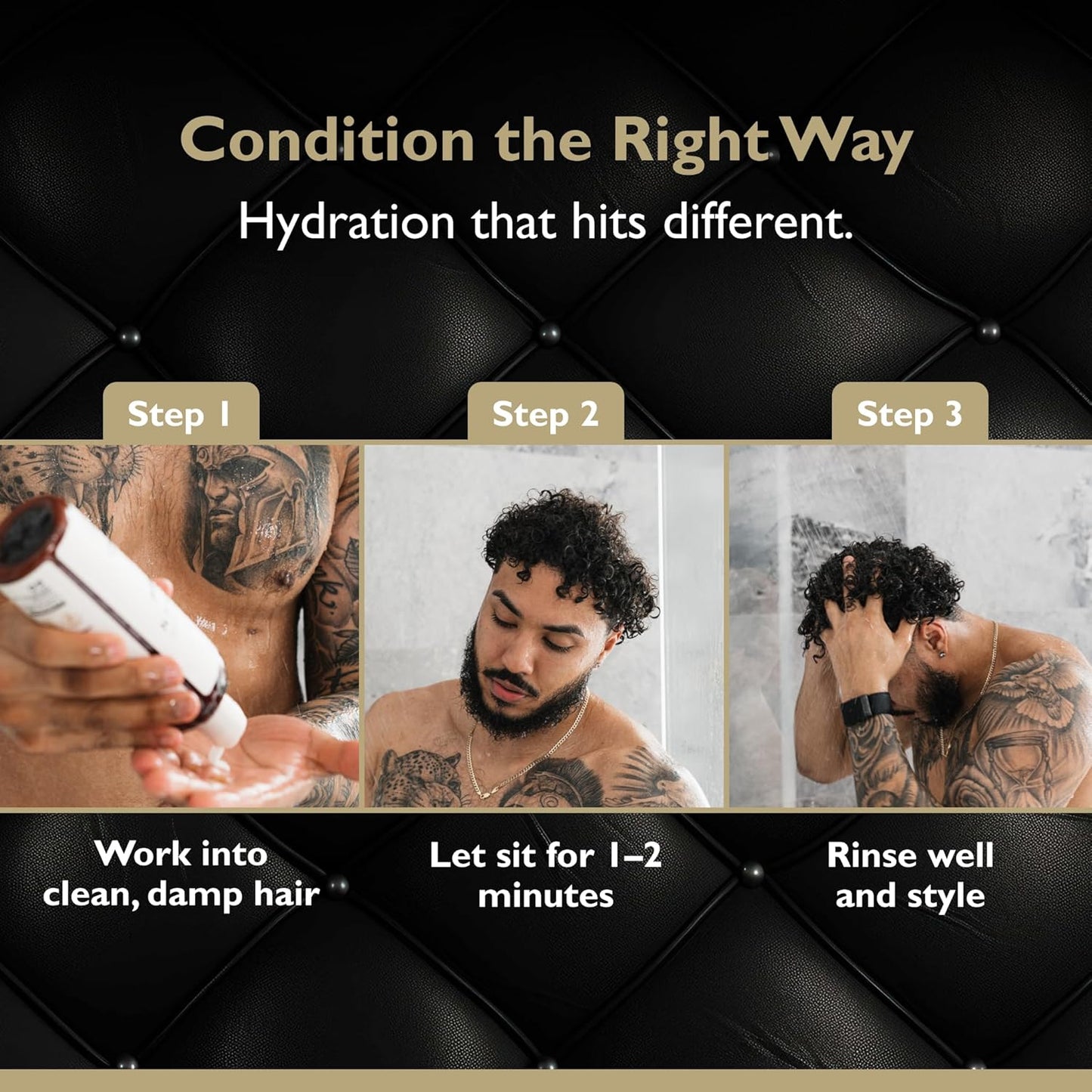 Tea Tree Clarifying Conditioner | Hydrating and Soothing Formula with Aloe Vera & Pro-Vitamin B5 | 11.83 oz (Obsidian Cardamom)