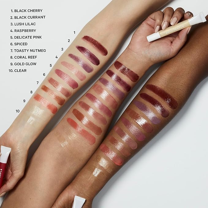 Well People Lip Nurture Hydrating Balm, Lip Balm For Hydration & Vibrant Sheer Color, Soothes & Softens Lips, Vegan & Cruelty-free, Black Cherry