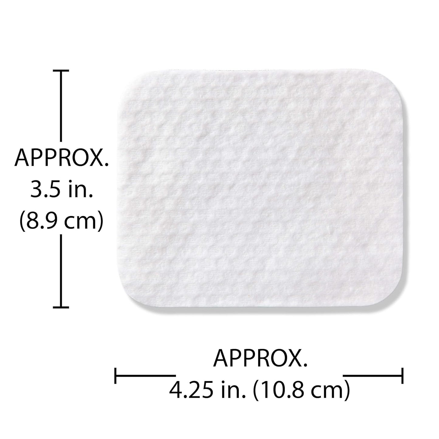 Simply Soft Premium Jumbo Cotton Cleansing Pads, 100% Pure Cotton, Large 3.5 x 4.5 Cotton Pads (200 Count)