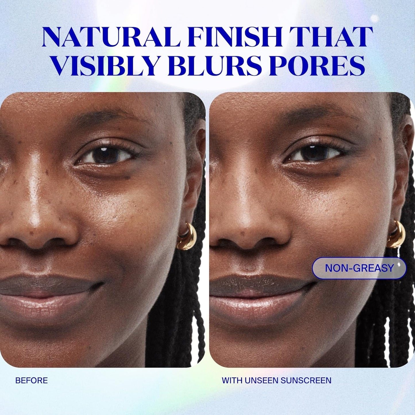 Supergoop! Unseen Clear Face Sunscreen - SPF 50 - Invisible + Broad Spectrum + Makeup-Gripping Primer - Weightless, Scentless, Oil Free - For All Skin Types & Tones - 1.7 fl oz