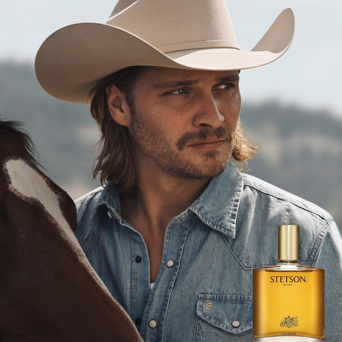 Stetson Original by Scent Beauty - Cologne for Men - Classic, Woody and Masculine Aroma with Fragrance Notes of Citrus, Patchouli, and Tonka Bean - 1.5 Fl Oz