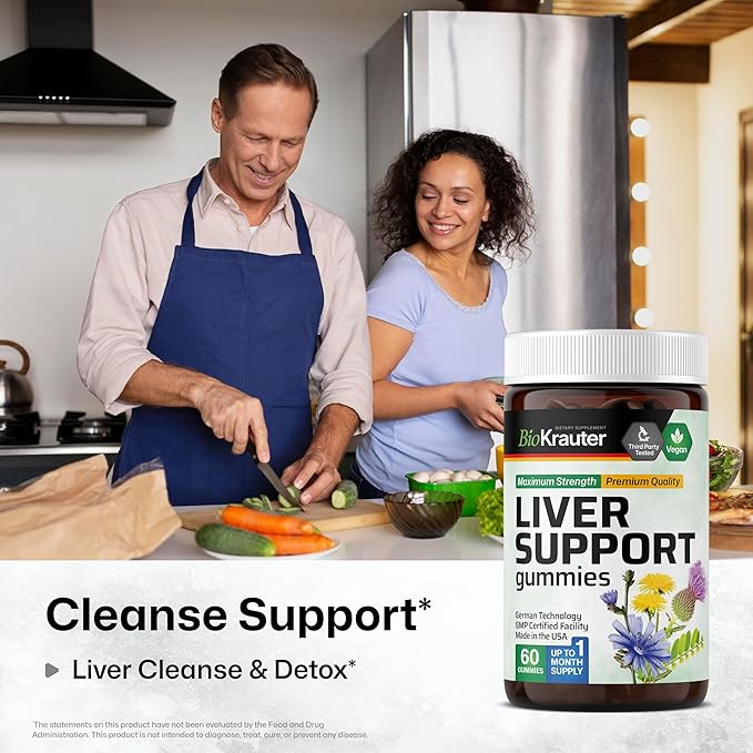 Liver Support Gummies 80% Silymarine 60 Vegan