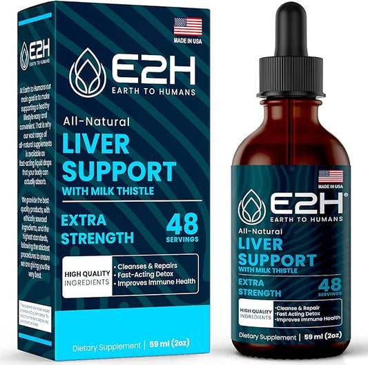 Milk Thistle Extract for Liver Cleanse 2 Fl E2H