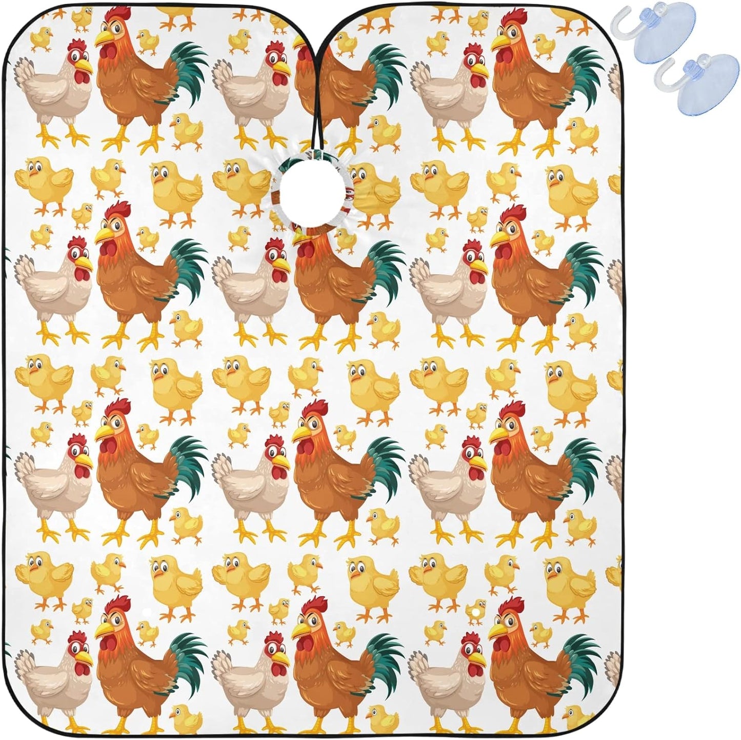 Stylish Barber Cape - Unisex Hair Cutting Apron for Men & Women