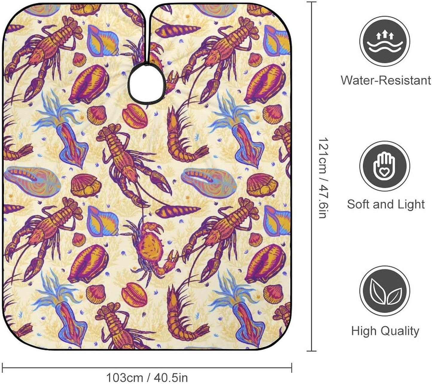 Barber Cape for Kids Funny Duck Haircut Cape Professional Salon Cape Waterproof Hair Cutting Styling Haircut Apron