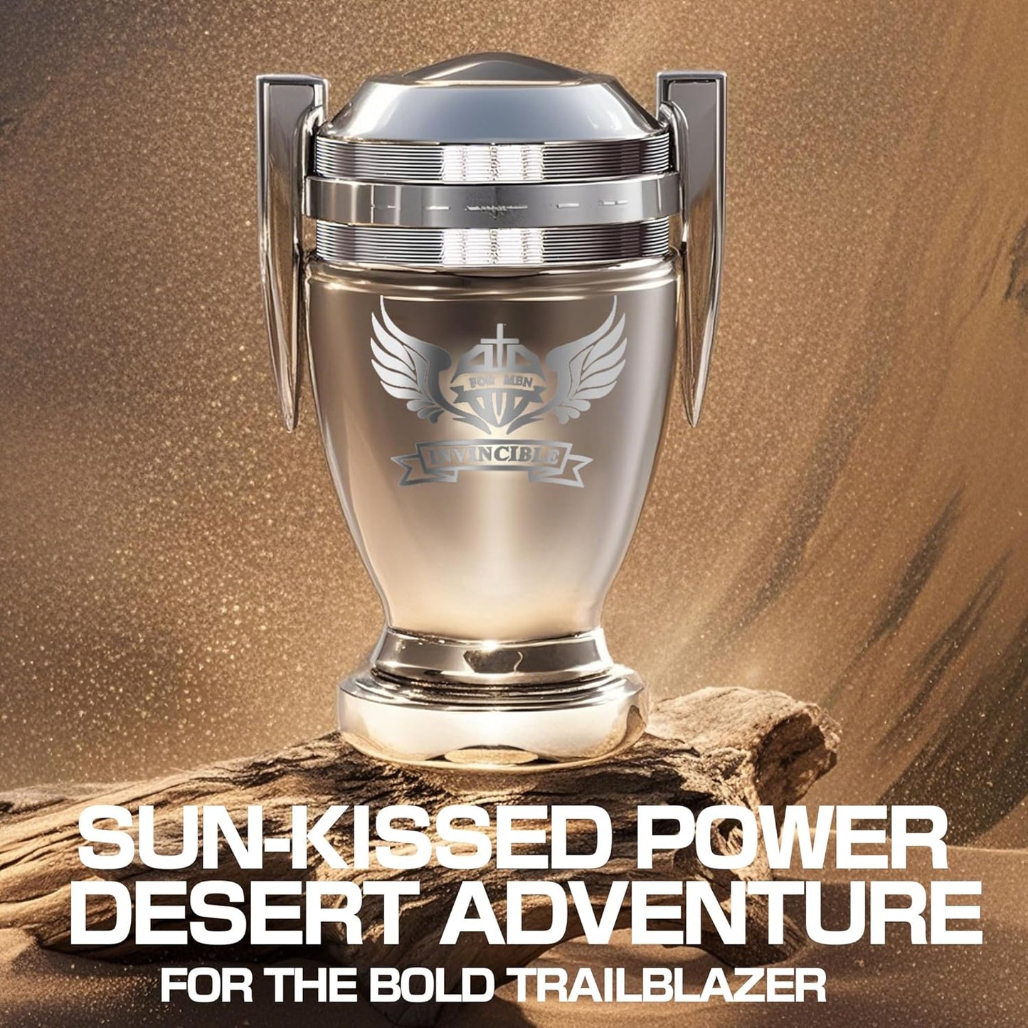 3Pack Men Colognes Combo Set Invincible Series 3.4 Fl Oz Each Eau De Parfume Spray with Woody Floral & Fruity Scent Perfume Gift Set Day to Night Use Fragrances