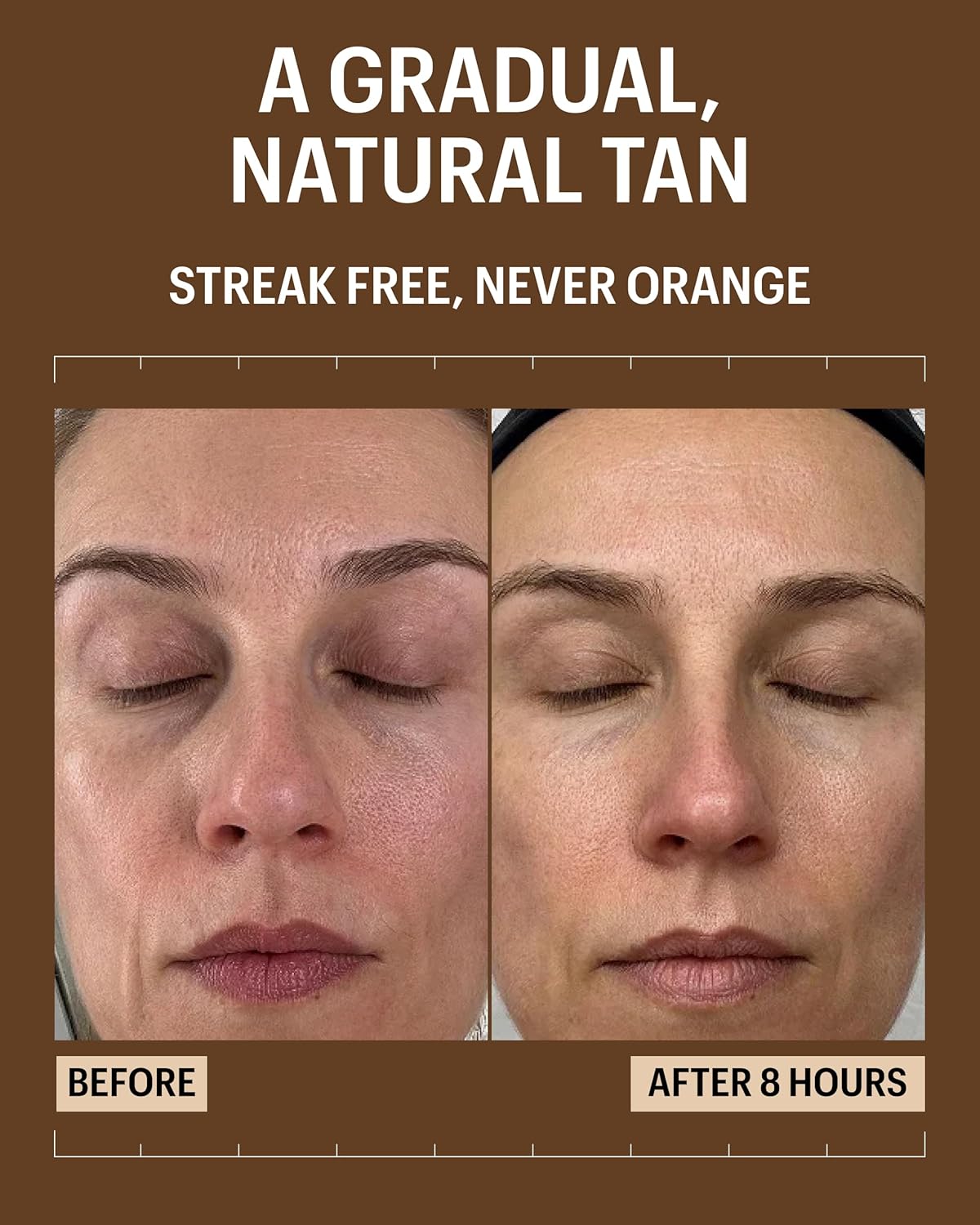 Allies of Skin Daily SPF 50 Daily Self Tanner for Face | Buildable Natural Tan with Sunscreen and Vitamin C | Lightweight Gel Formula for Streak-Free Finish and Glow (1.7 Fl oz)