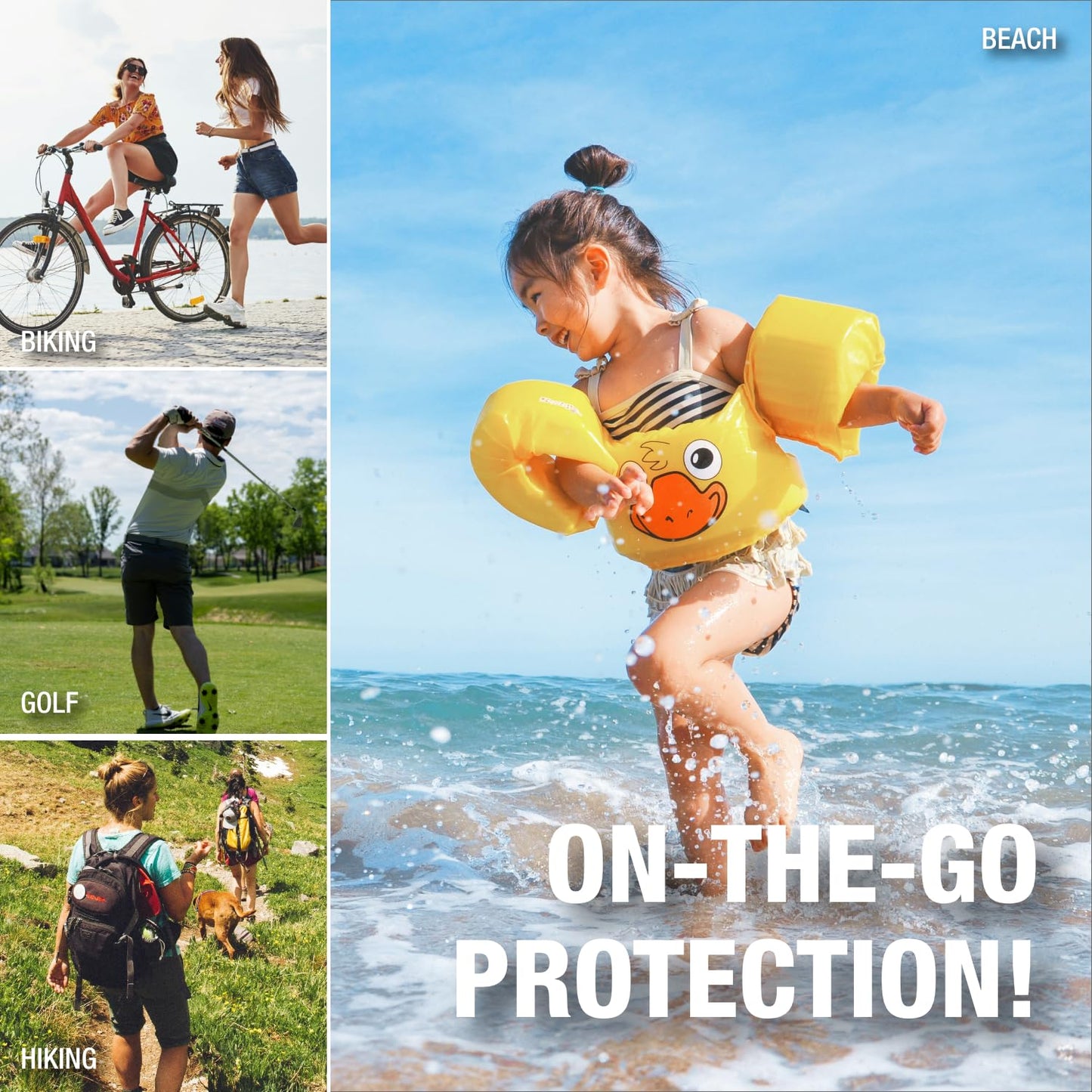 CoreTex Sun X 30+ SPF Broad Spectrum Sunscreen Lotion - 1 Gallon Jug & Pump Bottle of Paraben, Oxybenzone, Octinoxate, & Oil Free Sunscreen - No White Cast and Water & Sweat Resistant Up to 80 Minutes