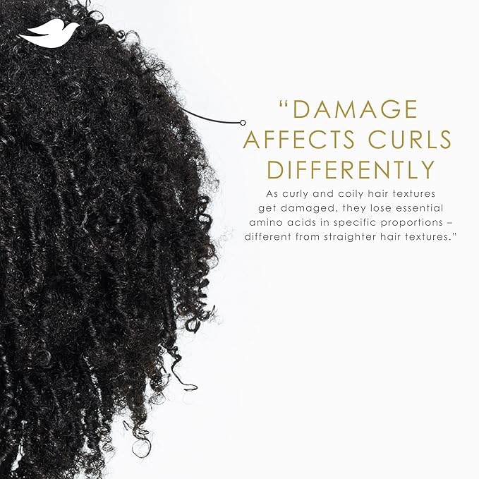 Dove Hair Amino Curl Repair 10in1 Cream Mask for Curly, Coily Hair with Bio Protein Care Technology and Amino + Jojoba Oil 9.2 fl oz.