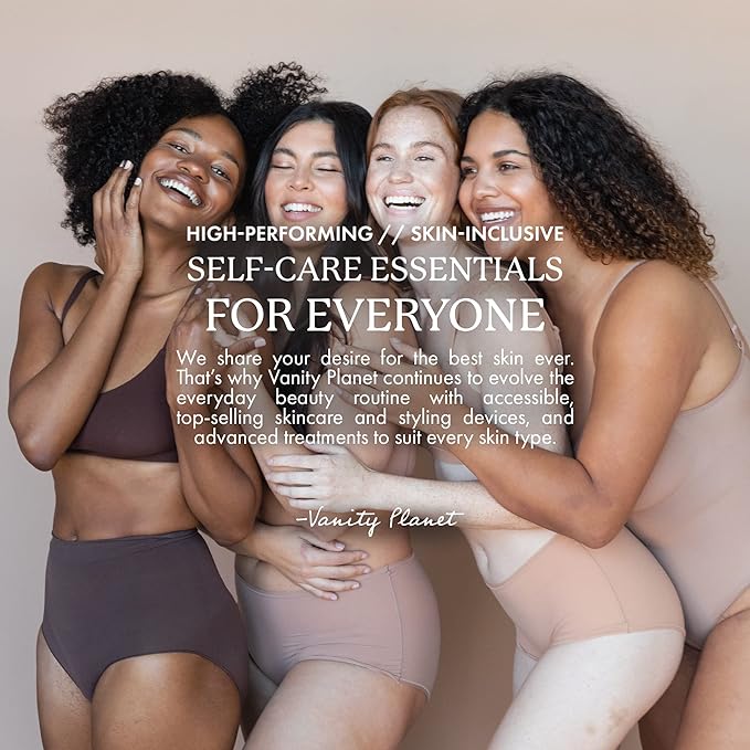 Vanity Planet Aira Ionic Facial Steamer (Beige) - Pore Cleaner That Detoxifies, Cleanses and Moisturizes - Adjustable Nozzle, Water Tank with 3 Essential Oil Baskets