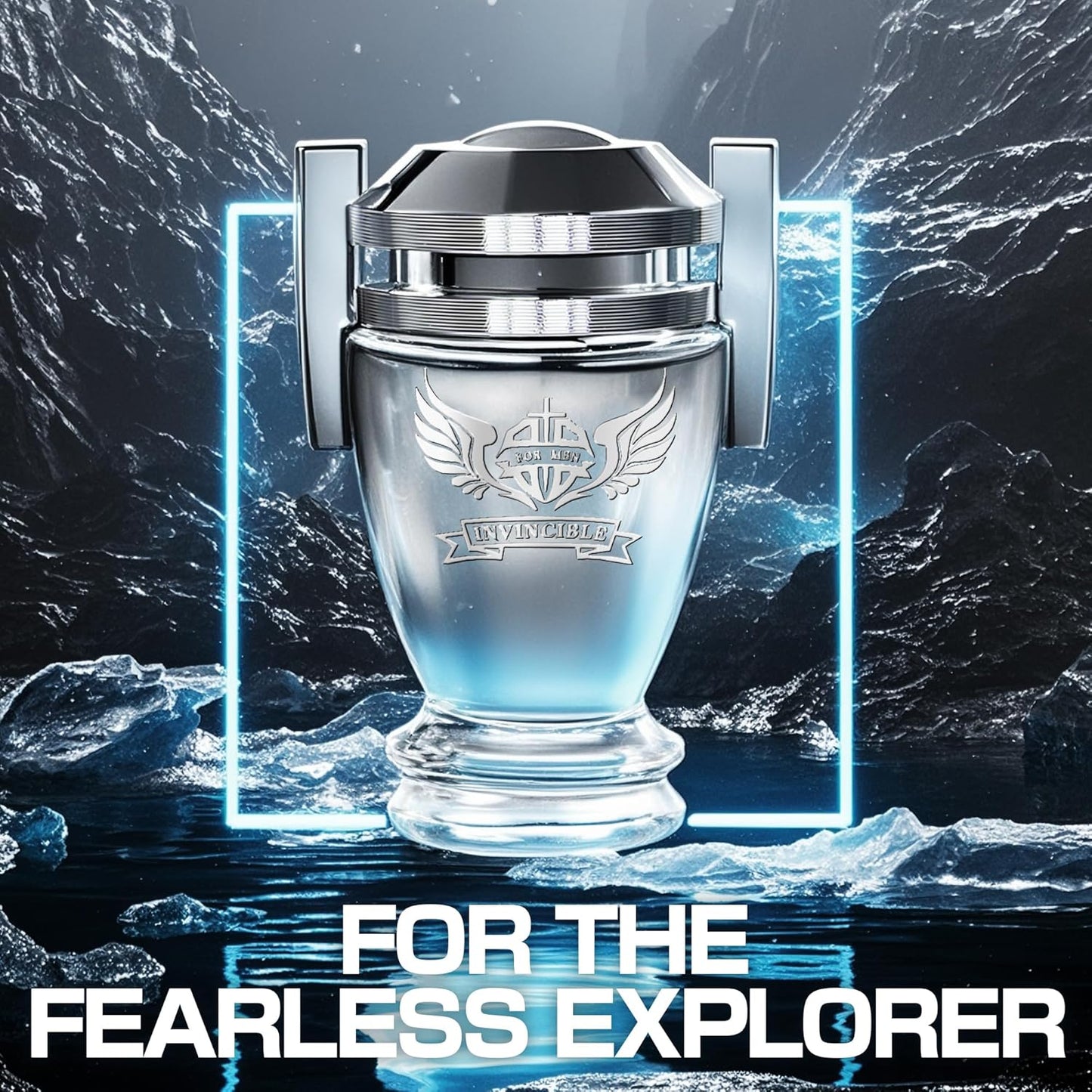 Men's Cologne Gift Set Include Valentine Milano,Valentine,Choco Musk & Invincible - 3.4 Fl Oz Each | Vanilla Bourbon, Leather & Amber Floral Fragrance | Luxury Eau de Toilette Quartet