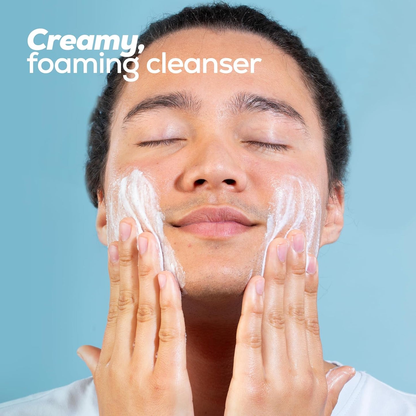 Hanhoo Men’s Blemish Cleanser, 5.07 Fl. Oz., with Bamboo, Sea Salt, and Hyaluronic Acid, Daily Facial Cleanser, Clears Away Dirt and Oil, Pre-Shave Face Wash, For Acne-Prone Skin, Korean Skincare