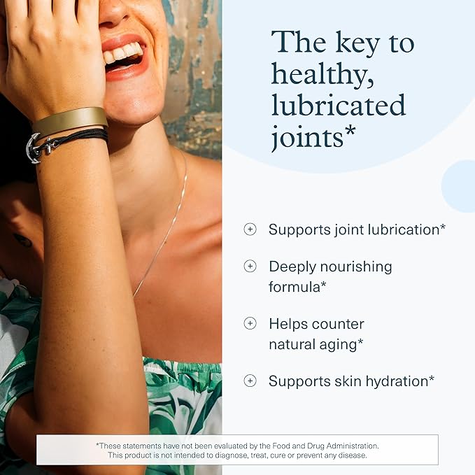 Youtheory Hyaluronic Acid Advanced Formula - Joint Support Supplement with Boswellia Extract* - Skin Health Supplement - Dairy, Soy & Gluten Free - 120 Vegetarian Capsules