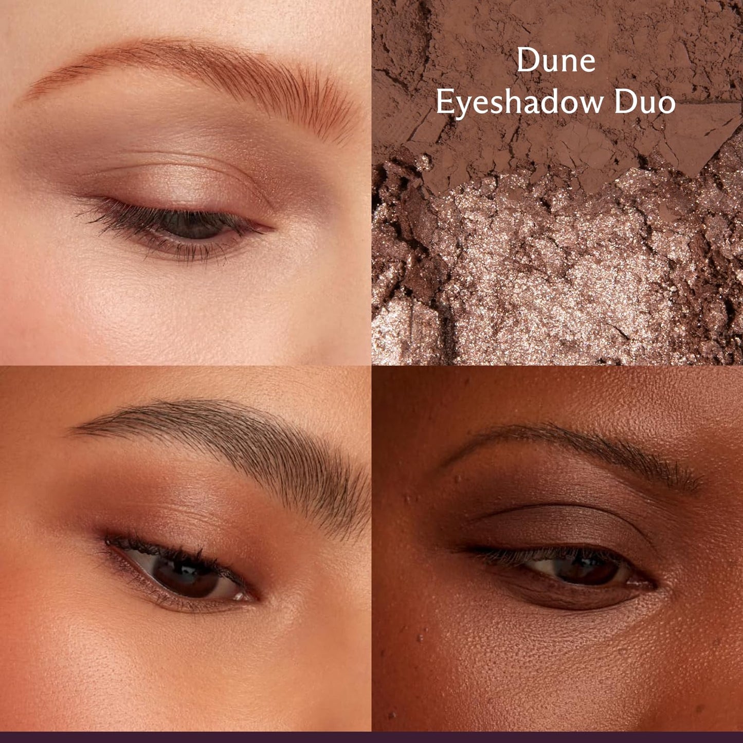 Subtl Staks 5-in-1 Travel Makeup kit by subtl beauty - eyeshadow duo, powder blush, cream highlighter, lip and cheek, lip balm - free travel mirror and brush - stackable makeup for travel