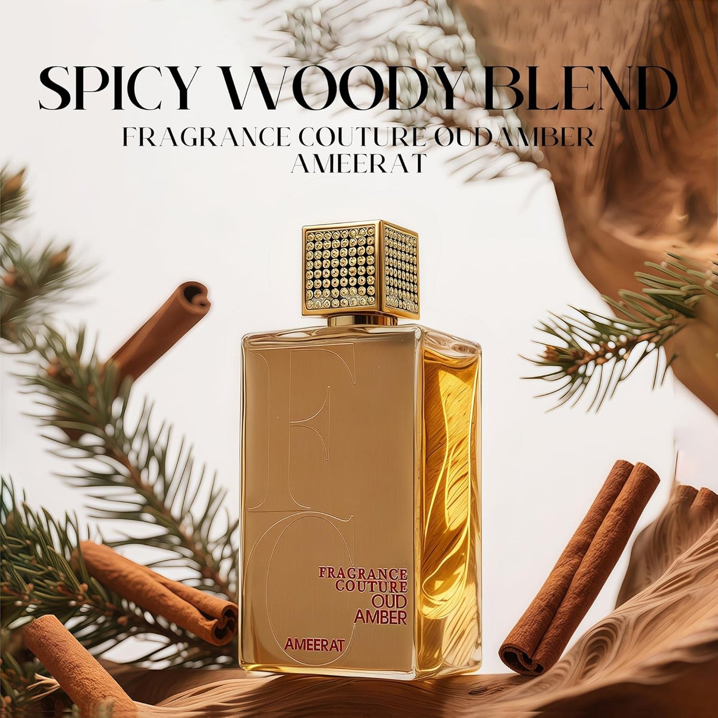 3Pack Men Cologne Oud Amber Series Eau De Parfume Spray with Woody Floral & Fruity Scent Perfume Gift Set Day to Night Luxury Fragrances