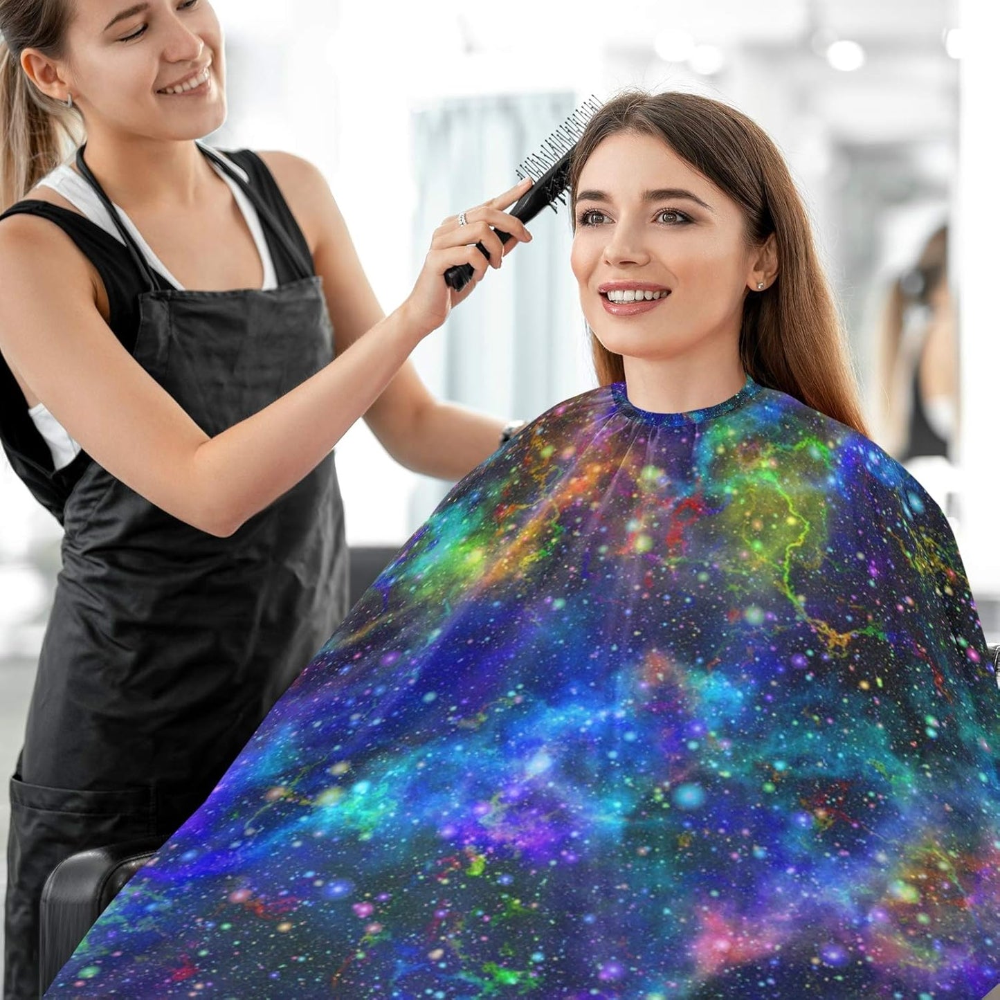 Stylish Barbershop Salon Barber Cape Haircut Cape Salon Apron Unisex Hair Cutting Apron for Men Women