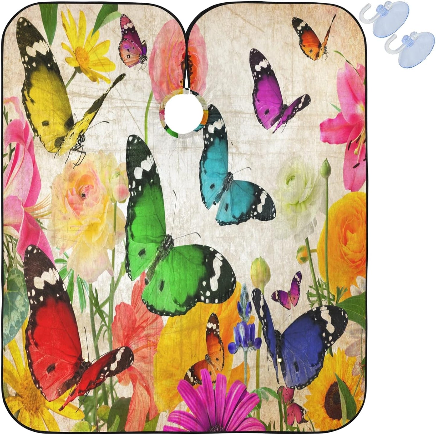 Stylish Barber Cape - Unisex Hair Cutting Apron for Men & Women