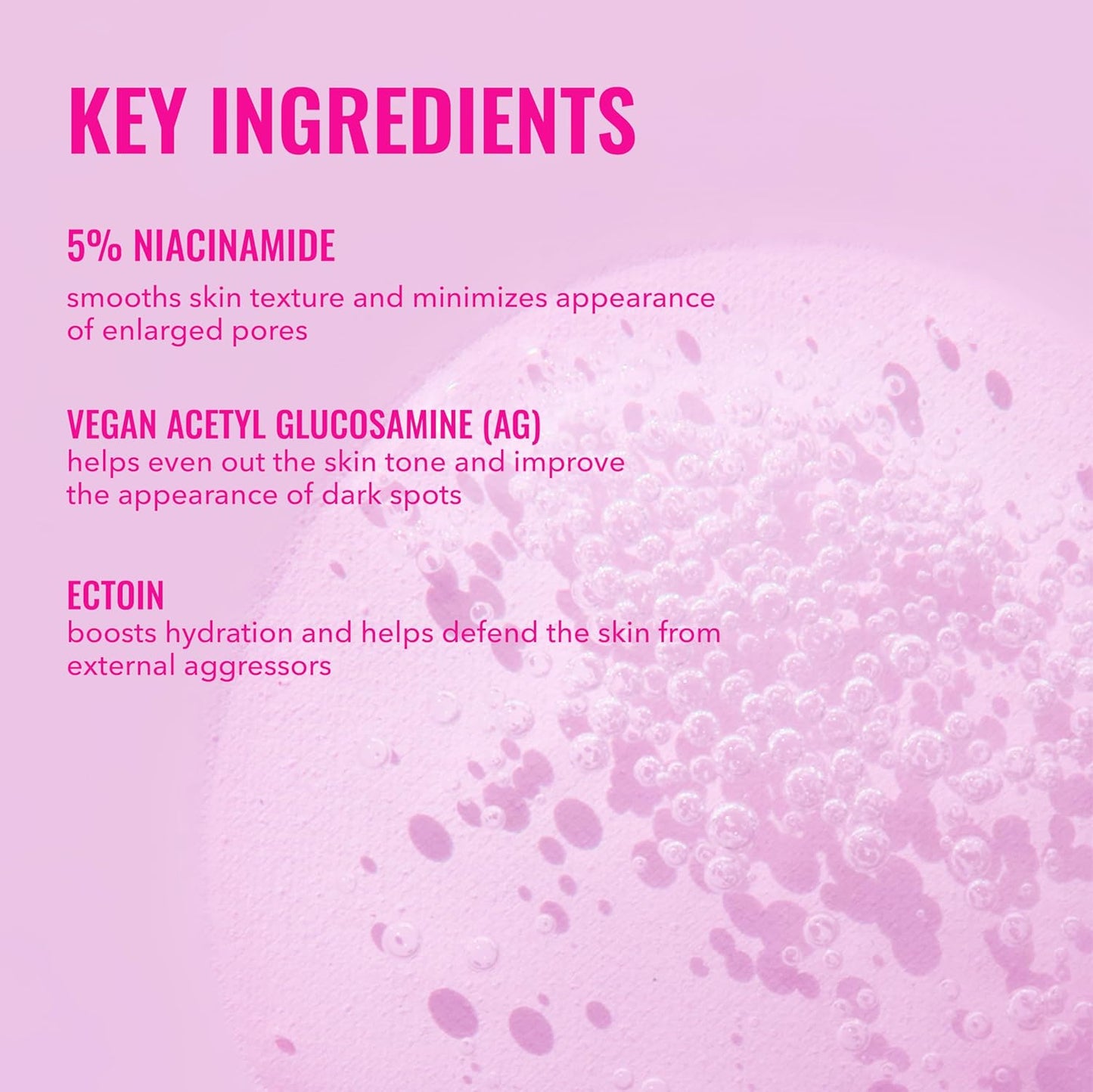 Good Molecules 5% Niacinamide Serum With Ectoin - Ultra Hydrating Serum to Target Enlarged Pores, and Acne - Moisturizing, Pore Minimizer for Face - Skin Care