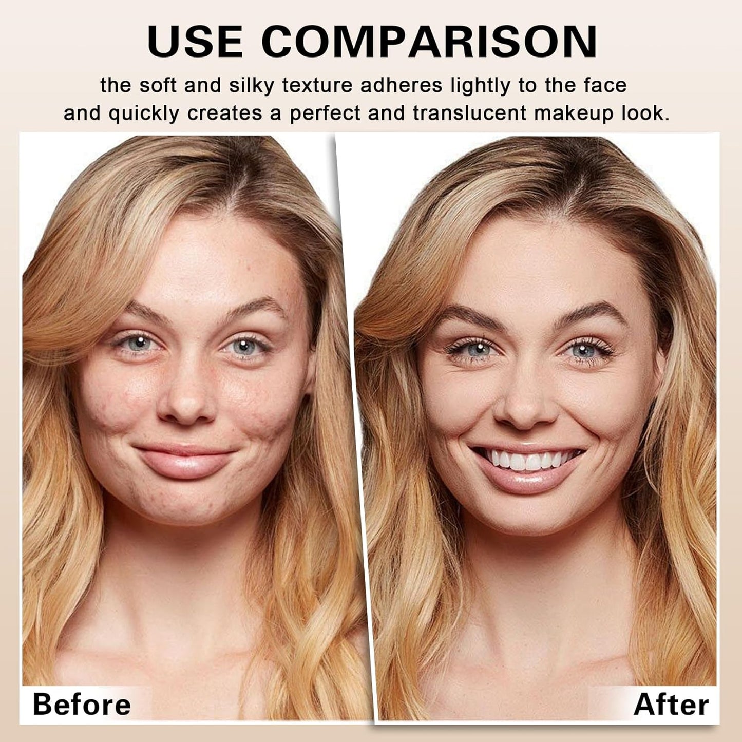 Magic Minerals Airbrush Foundation Spray and Primer for Face Before Makeup,Waterproof Foundation for Older Women,Teenagers,Middle-aged,Anti-aging Formula for Smooth Radiant Skin (03 Nude)