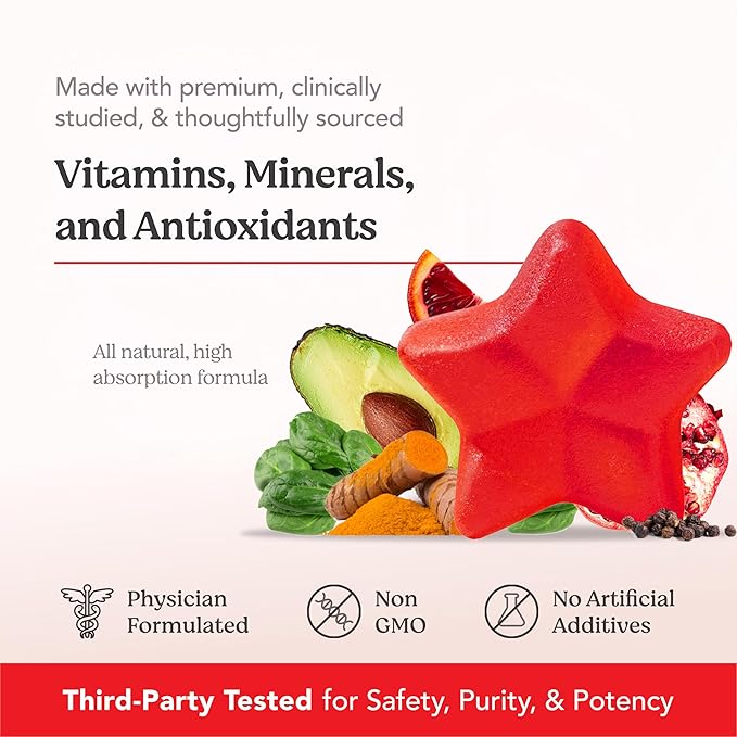 HAIRtamin Vegan Gummy Stars Hair Vitamins | Non-GMO | All Natural Biotin Hair Vitamin Gummies to Maintain Healthy Hair Skin & Nails | Multivitamin Supplement